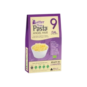Ekologiški makaronai ANGEL HAIR iš Konjaco šaknies, be glitimo | Better Than Foods (385 g), konjac makaronai