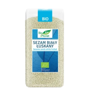 Ekologiškos baltojo lukšto sezamo sėklos | Bio Planet (250 g)