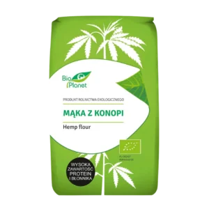 Ekologiški kanapių miltai | Bio Planet (400 g)