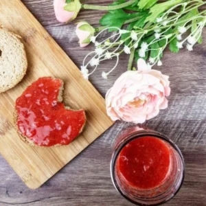 Braškių džemas su eritritoliu | Simply keto (230 g)