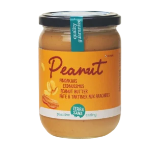 Ekologiškas kepintų žemės riešutų kremas | TerraSana (500 g)