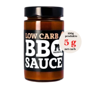 Lower Carb BBQ padažas | Mannius (250 g)