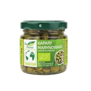 Ekologiški kaparėliai acte | Bio Planet (100 g)