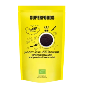 Ekologiški Acai uogų milteliai | Bio Planet (100 g)