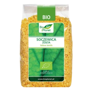 Ekologiški geltonieji lęšiai | Bio Planet (400g)