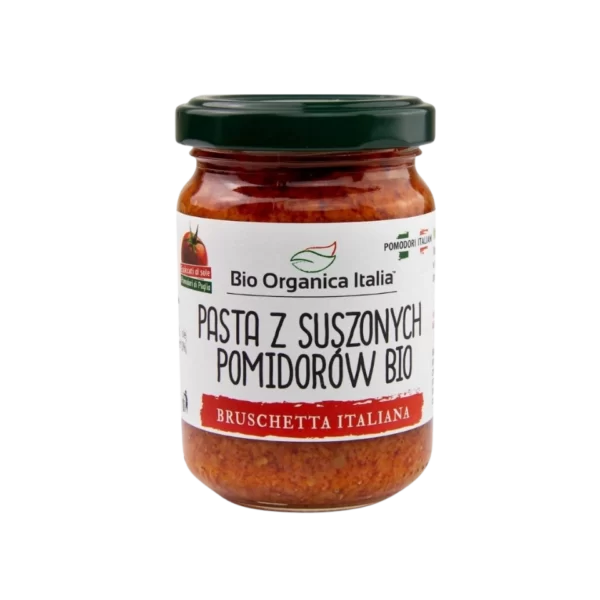 Ekologiška saulėje džiovintų pomidorų pasta | Bio Organica Italia (140 g)