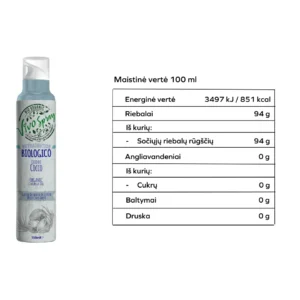 Ekologiškas purškiamas kokosų aliejus | Vivo Spray (150 ml)