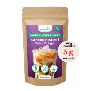 KETO Frappe kava su eritritoliu | Simply Keto (200 g)