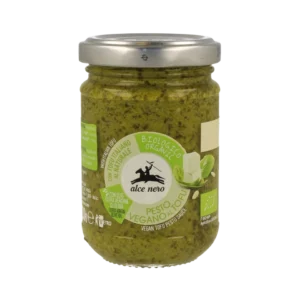 Ekologiškas veganiškas pesto su tofu ir baziliku | ALCE NERO (130 g)