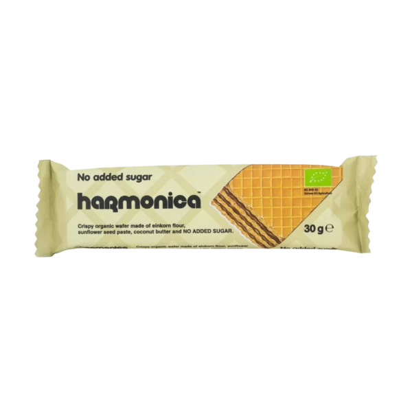 Ekologiškas vafliukas, be pridėtinio cukraus | Harmonica (30 g)