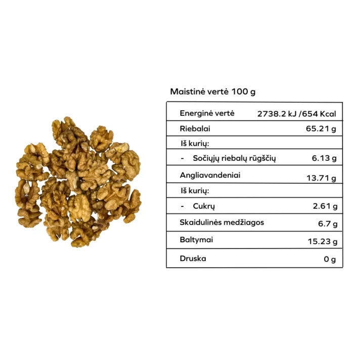 Graikiniai riešutai | honestbite (200 g - 1 kg)