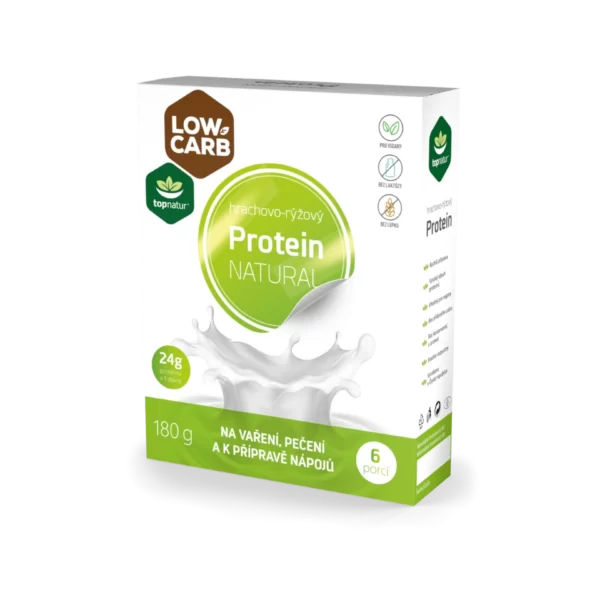 Žirnių - ryžių baltymai | TopNatur (180 g)