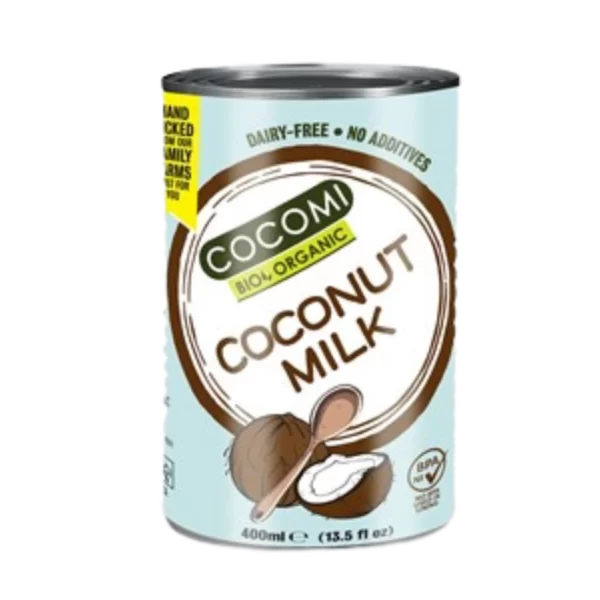 Ekologiškas kokosų pienas 17% riebumo | Cocomi (400 ml)