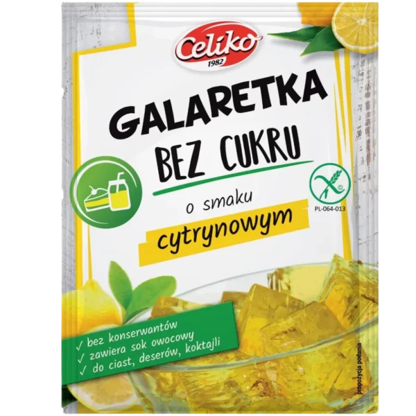 Citrinų skonio žėlė, be pridėtinio cukraus | CELIKO (14 g)