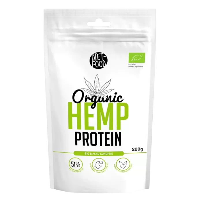 Ekologiški kanapių baltymai | DIET-FOOD (200 g)