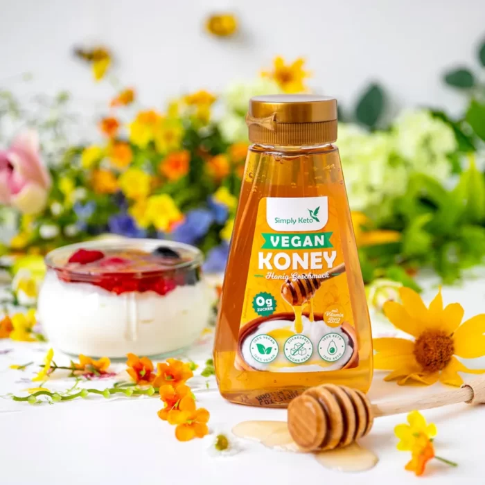 Veganiška medaus alternatyva, be cukraus | Simply Keto (250 ml)