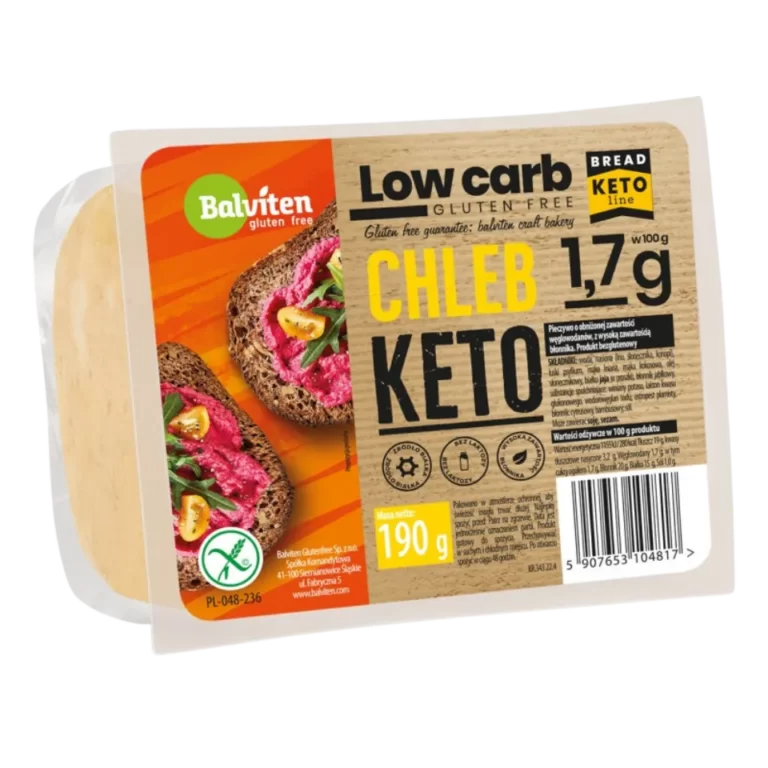 KETO pjaustyta duona, be glitimo | Balviten (190 g)