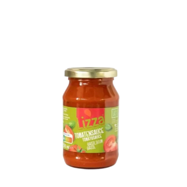 Ekologiškas KETO pomidorų padažas, be pridėtinio cukraus | Lizza (250 ml)