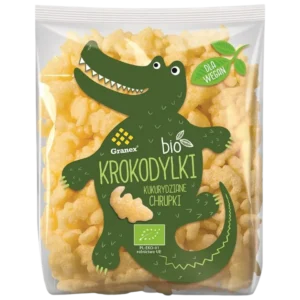Ekologiški krokodilų formos kukurūzai | Granex (80 g)