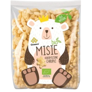 Ekologiški meškiukų formos kukurūzai | Granex (80 g)