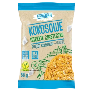 Kokosų ir migdolų sausainis, be glitimo | Frank&Oli (50 g)