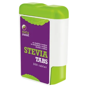 Stevijos tabletės, 300 vnt. | Natusweet (18 g)