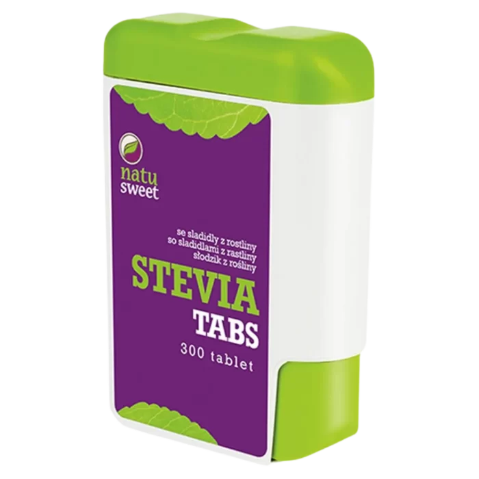 Stevijos tabletės, 300 vnt. | Natusweet (18 g)