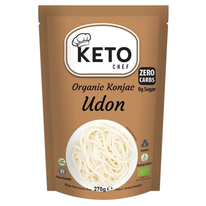 Ekologiški makaronai Konjac Udon | Better Than Foods (270 g)