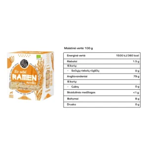 Ekologiški ramenai, be glitimo | DIET-FOOD (280 g)