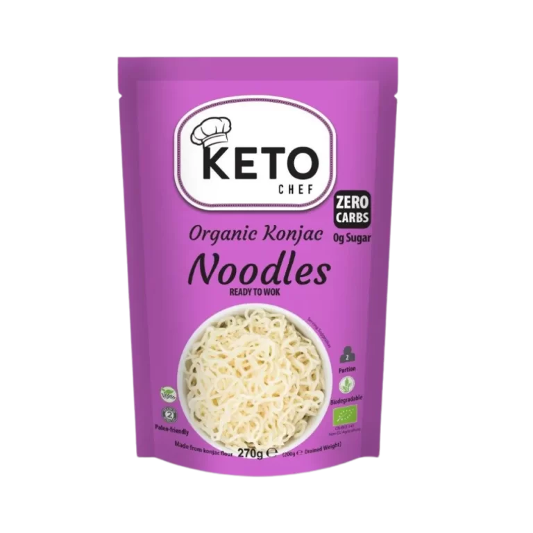 KETO makaronai Konjac, paruošti WOK | Better Than Foods (270 g)