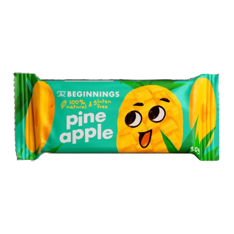 Ekologiškas ananasų batonėlis, be glitimo | The Beginnings (35 g)