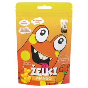 Mango drebučiai, be pridėtinio cukraus | BeRaw Kids (35g)