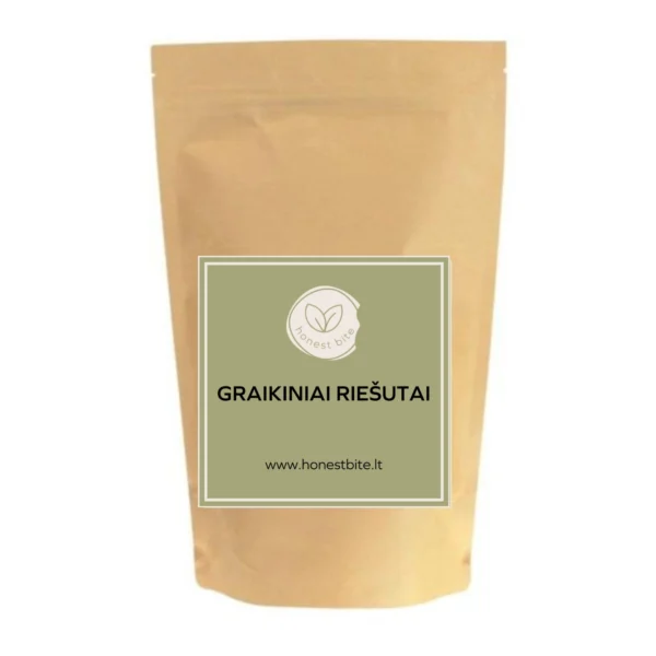 Graikiniai riešutai | honestbite (400 g - 800 g)