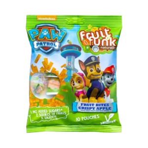 „PAW PATROL“ obuolių užkandis, be pridėtinio cukraus | FruitFunk (100 g)