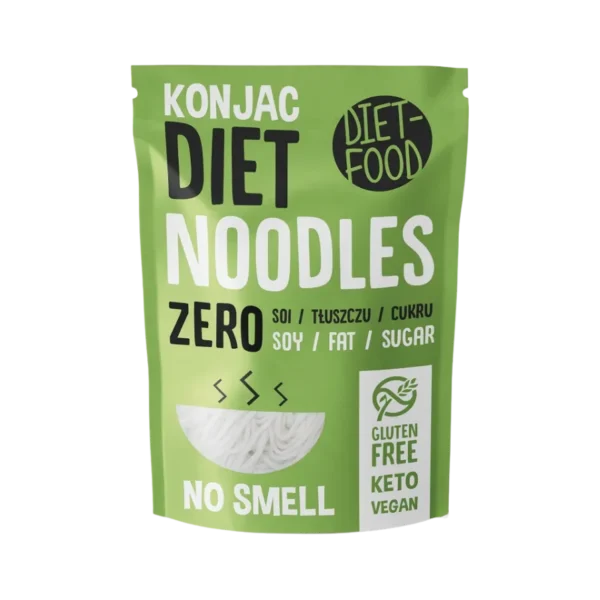 Konjac NOODLES makaronai, be glitimo | DIET-FOOD (270 g)