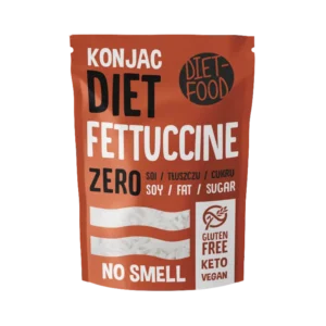 Konjac FETTUCCINE makaronai, be glitimo | DIET-FOOD (270 g)