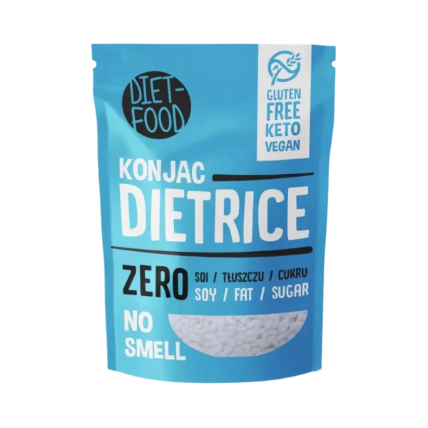 Konjac RICE makaronai, be glitimo | DIET-FOOD (270 g)
