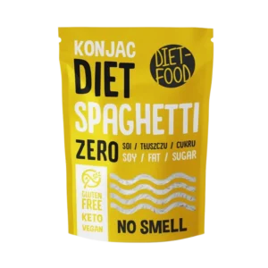 Konjac SPAGHETTI makaronai, be glitimo | DIET-FOOD (270 g)