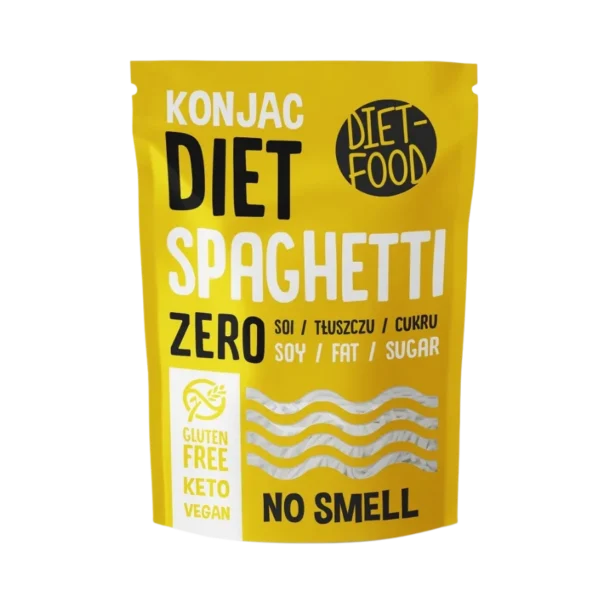 Konjac SPAGHETTI makaronai, be glitimo | DIET-FOOD (270 g)