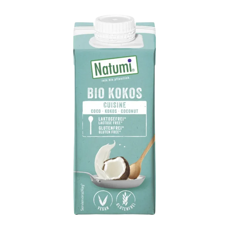 Ekologiškas kokosų kremas, be glitimo | Natumi (200 ml)