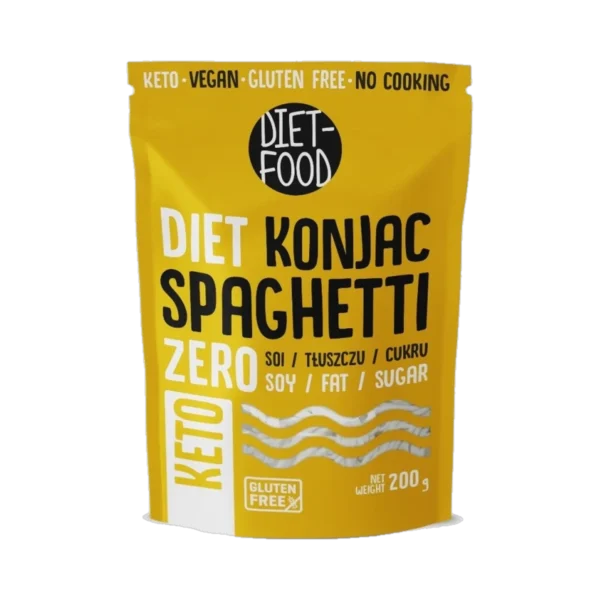 Konjac SPAGHETTI makaronai, be glitimo | DIET-FOOD (270 g)