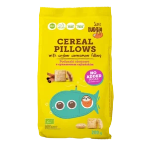 Ekologiškos grūdų pagalvėlės su cinamonu, be glitimo | Super Fudgio (200 g)
