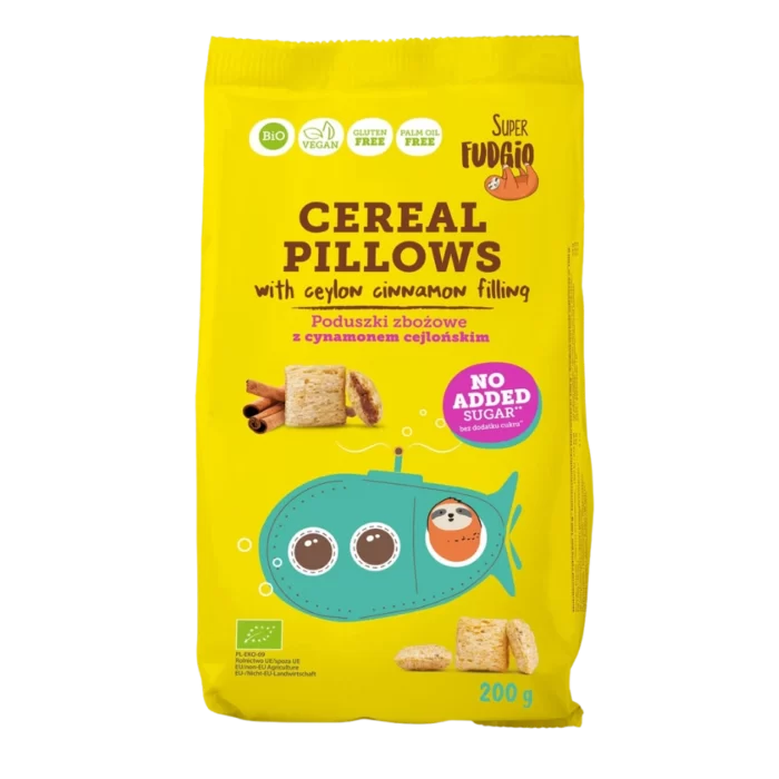Ekologiškos grūdų pagalvėlės su cinamonu, be glitimo | Super Fudgio (200 g)