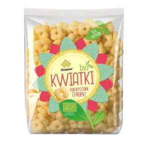 Ekologiški gėlių formos kukurūzai | Granex (80 g)