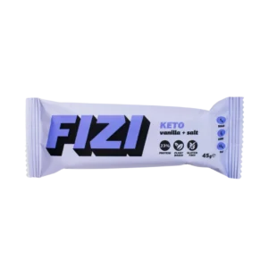 KETO baltymininis batonėlis su vanile ir druska | Fizi (45 g)