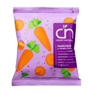 Morkų griežinėliai su Thai pabarstukais | Crispy Natural (18 g)