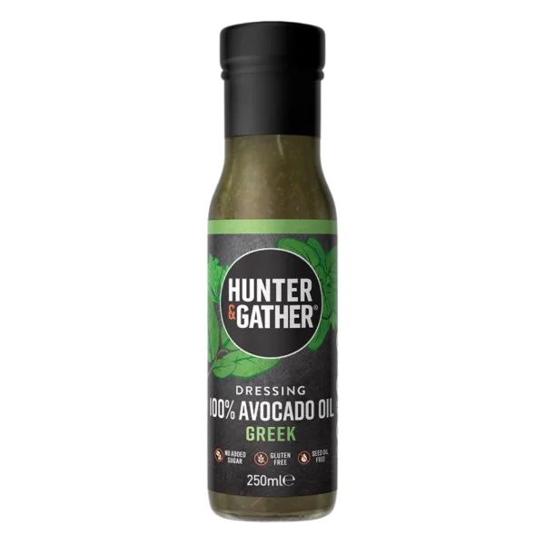 Graikiškas avokadų aliejaus salotų padažas | Hunter &Gather (250 ml)