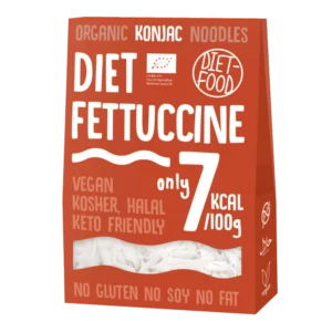 Ekologiški konjac FETTUCCINE makaronai | DIET-FOOD (385 g)