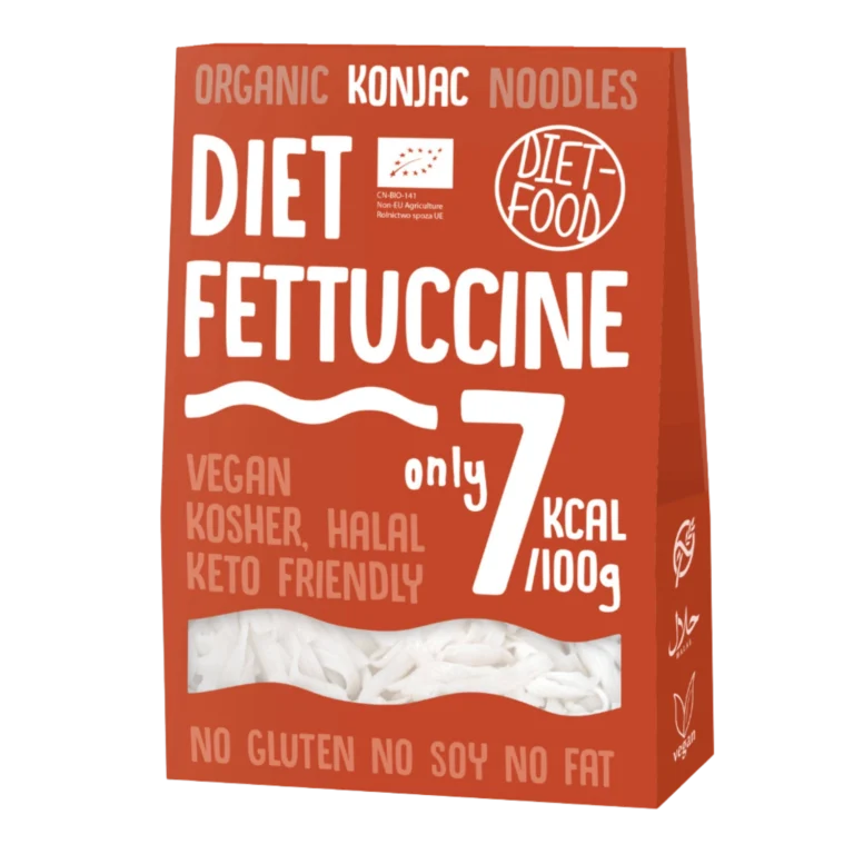 Ekologiški konjac FETTUCCINE makaronai | DIET-FOOD (385 g)