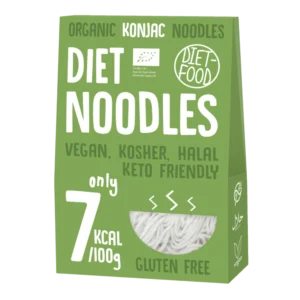 Ekologiški konjac NOODLES makaronai | DIET-FOOD (385 g)